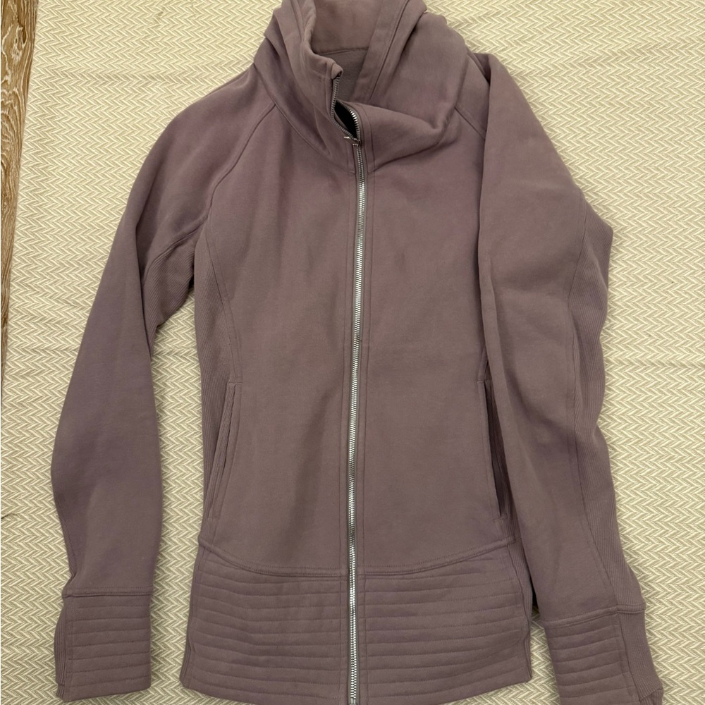 Lululemon Radian Jacket Mauve Full-Zip Jacket